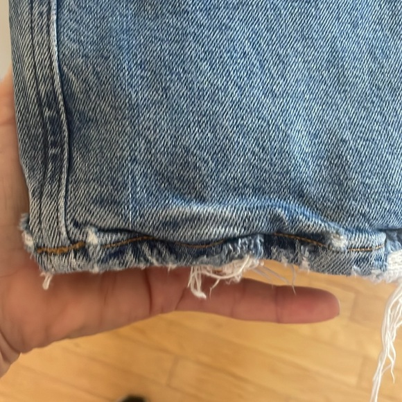 Agolde Riley High Rise Straight - Leg Jeans - Picture 12 of 16